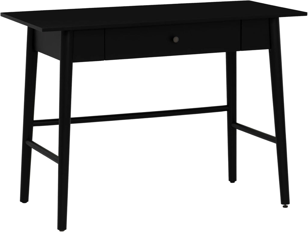 Melissa Mid Century Walnut Desk by Linon